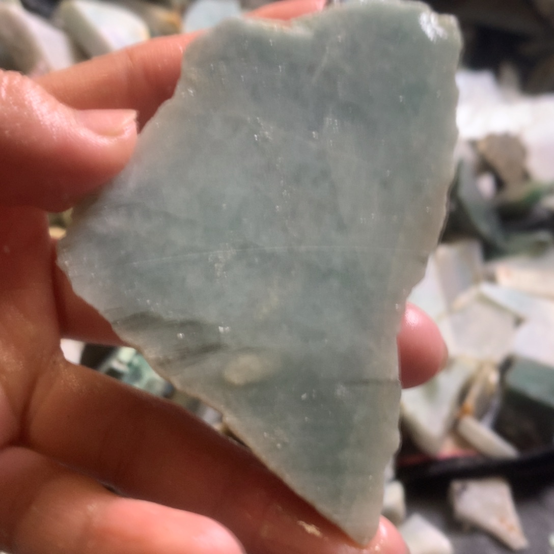 翡翠颈饰未镶嵌缅甸翡翠