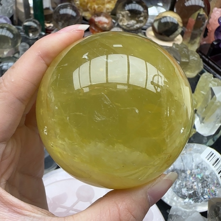 碧***圈未镶嵌摆件水晶e637