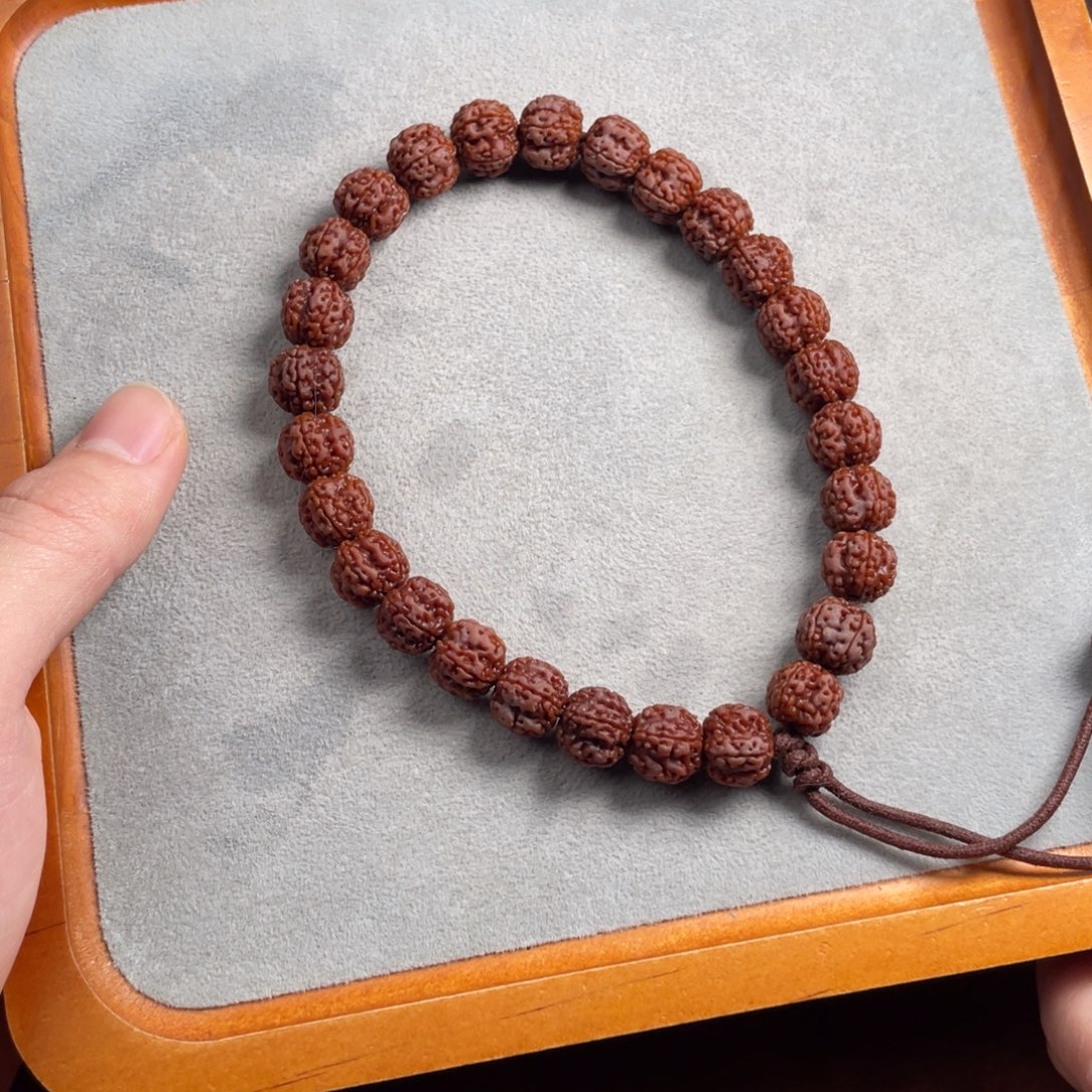 农***长吊坠金刚菩提老树梅花手持尺寸12