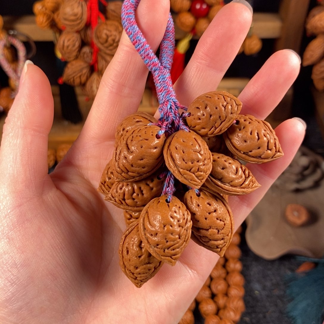 吊坠桃核火*果桃枭手串