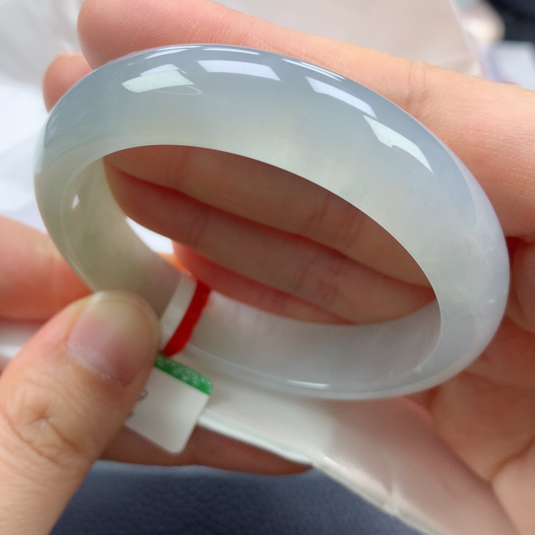 翡翠手镯未镶嵌55正