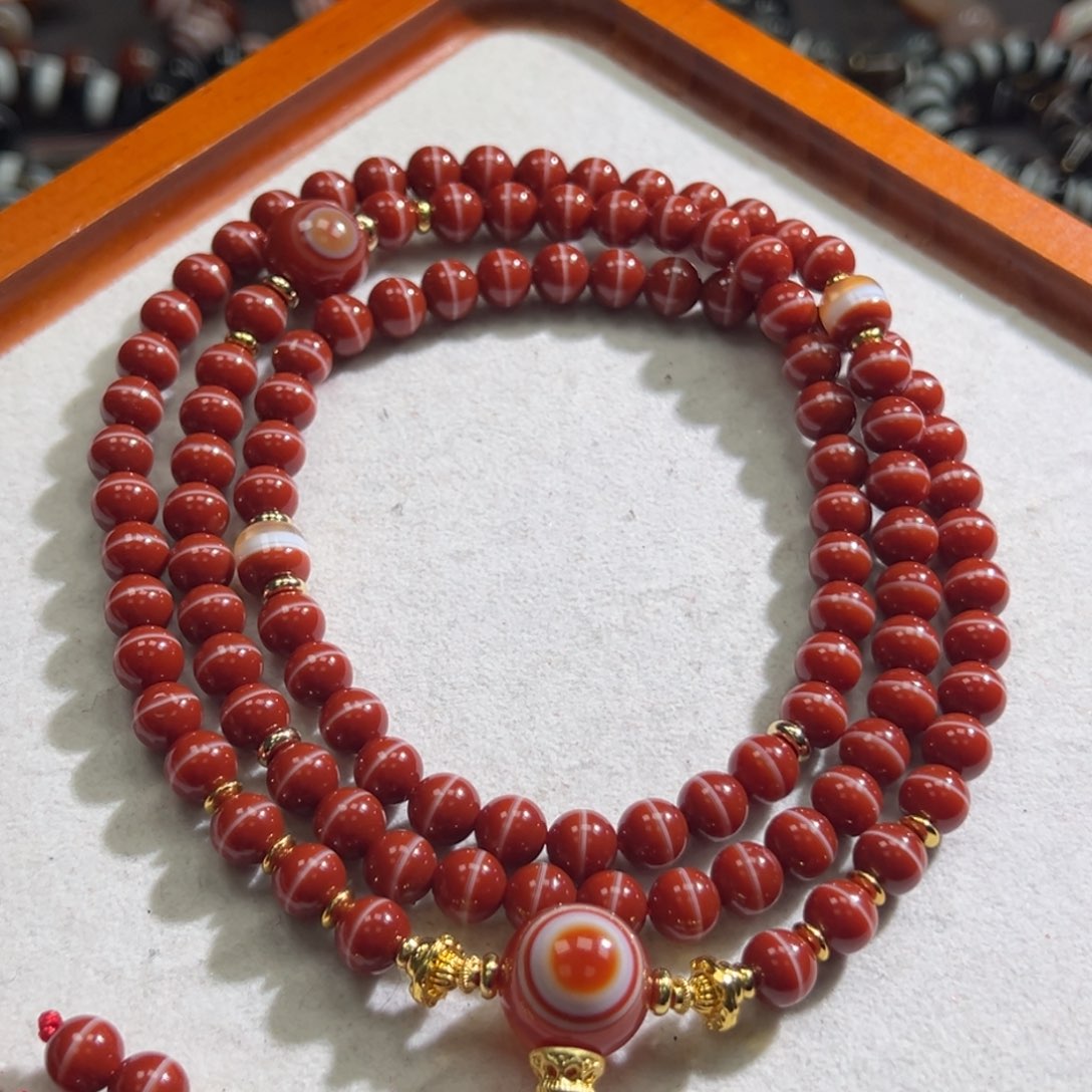 玛瑙/玉髓合金手链