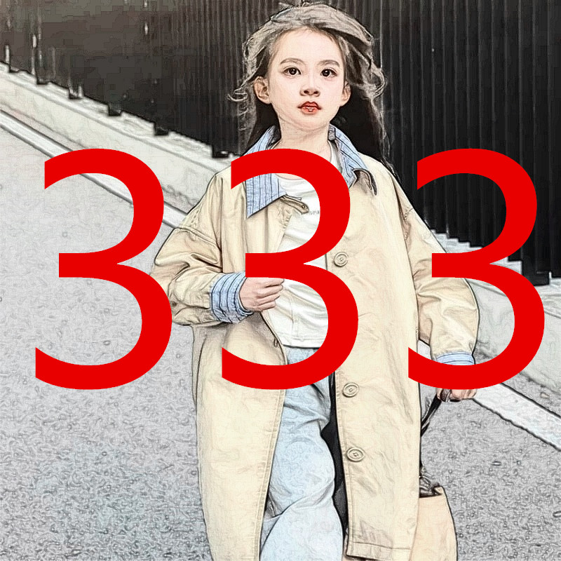 【GZ】编码333 2025童装冬季新款时尚加绒加厚卫裤 YMR4ZK325