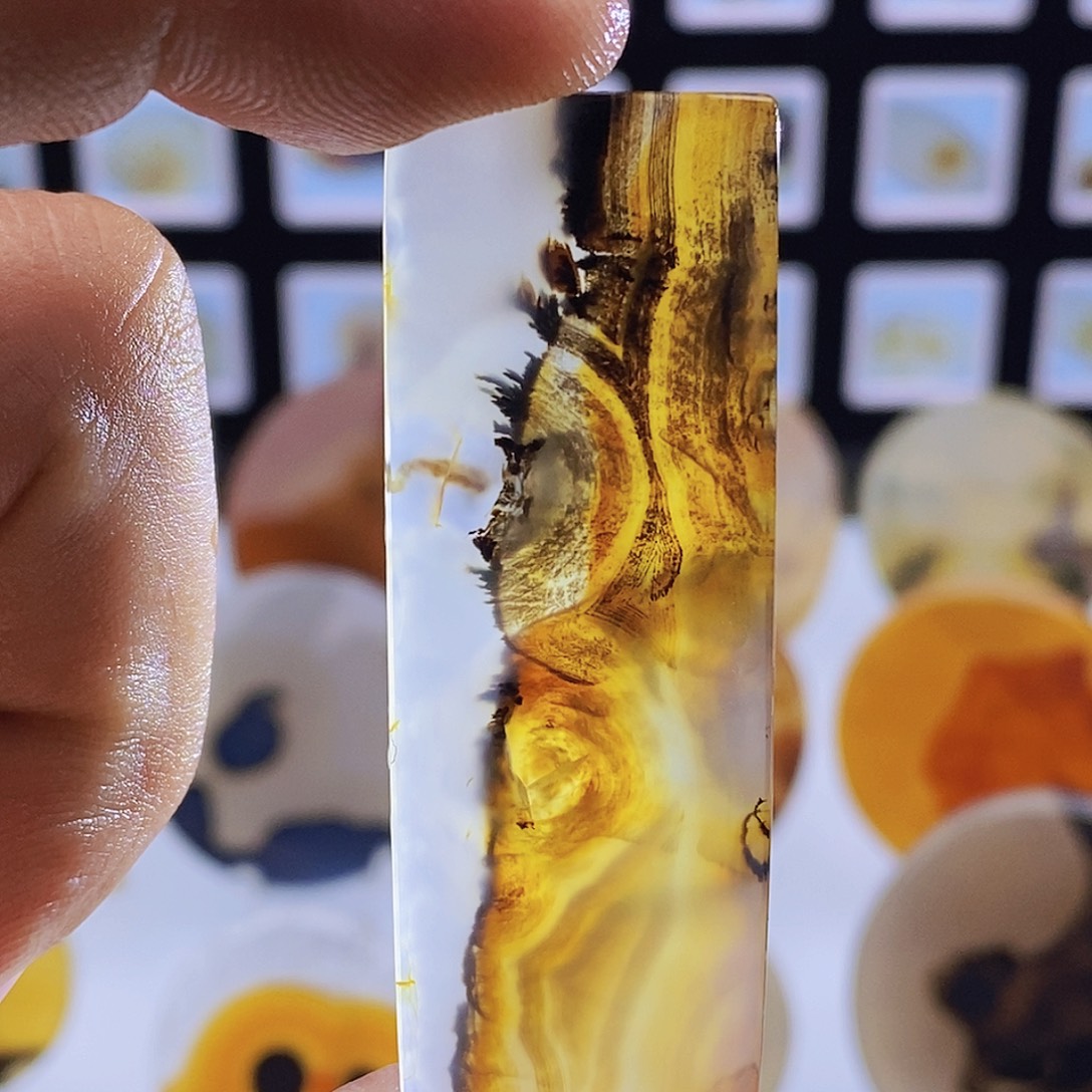 玛瑙/玉髓未镶嵌吊坠(不含链)313