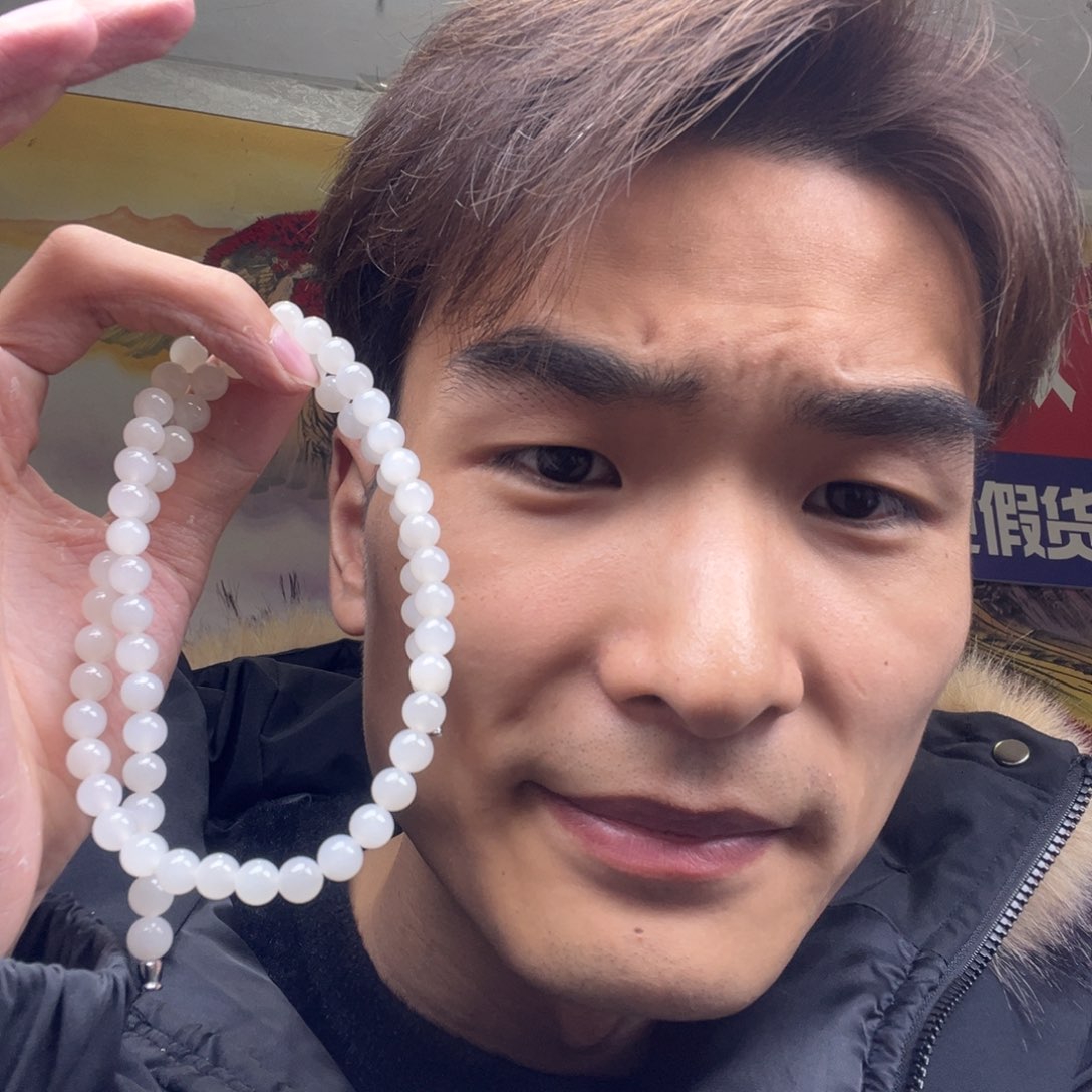 和田玉颈饰未镶嵌羊脂玉妈妈链多样性拍一发一