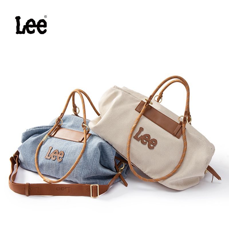 Lee 【经典系列】礼物云朵包 简约休闲 手拎 斜跨托特包