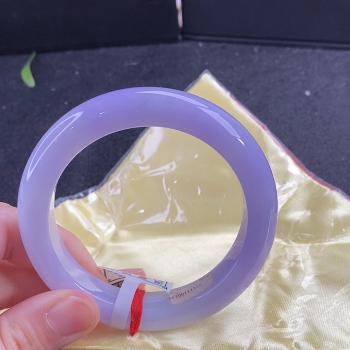 翡翠未镶嵌手镯58圈