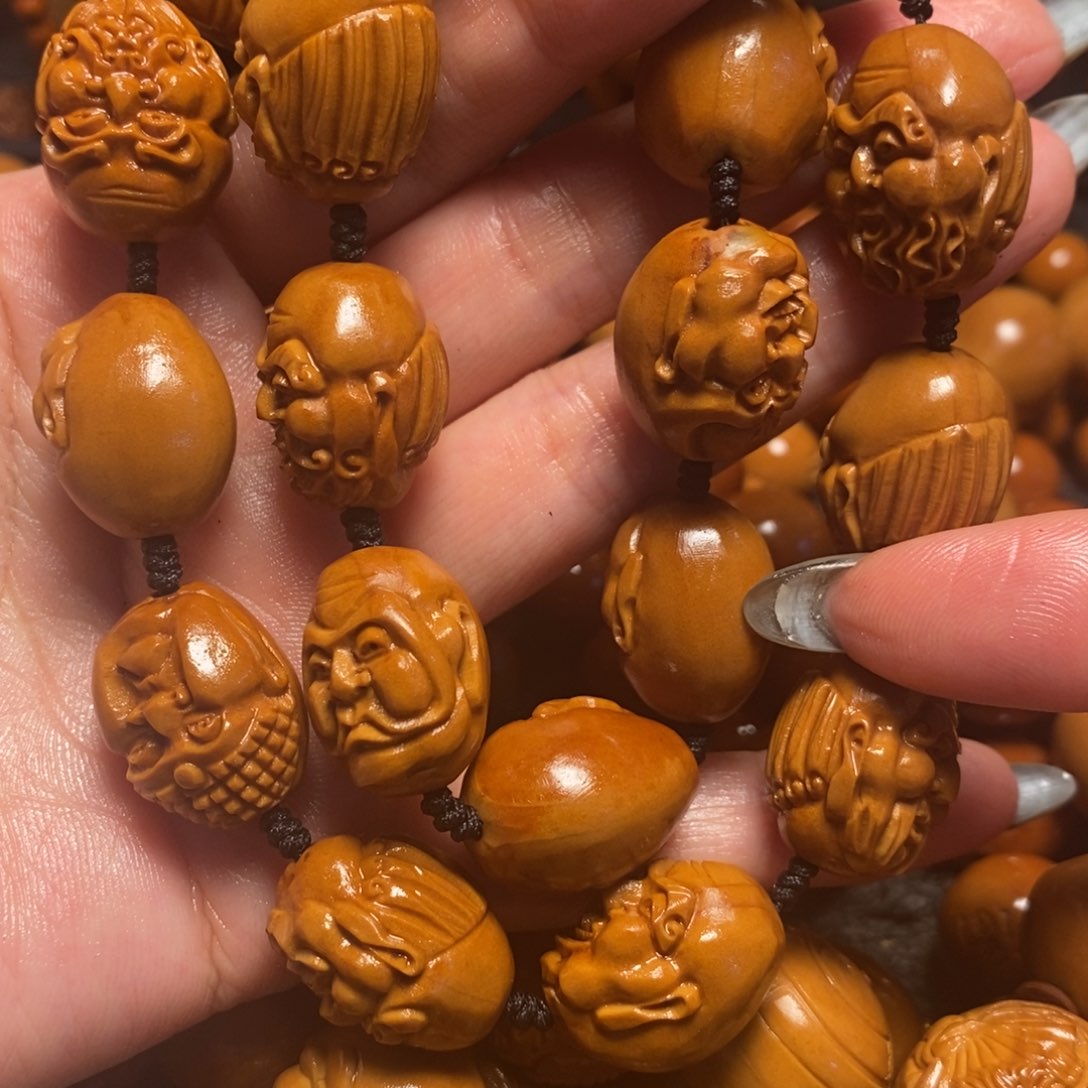 橄榄核手串/手链十八罗汉手持