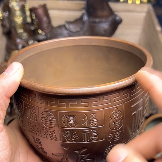 铜制文玩把玩物件