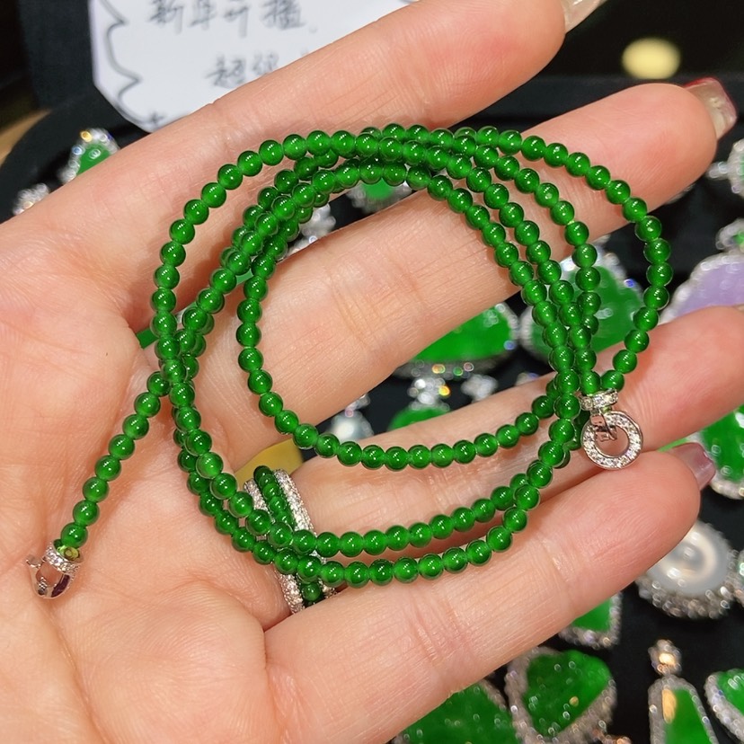 【闪购商品】翡翠手链未镶嵌天然翡翠