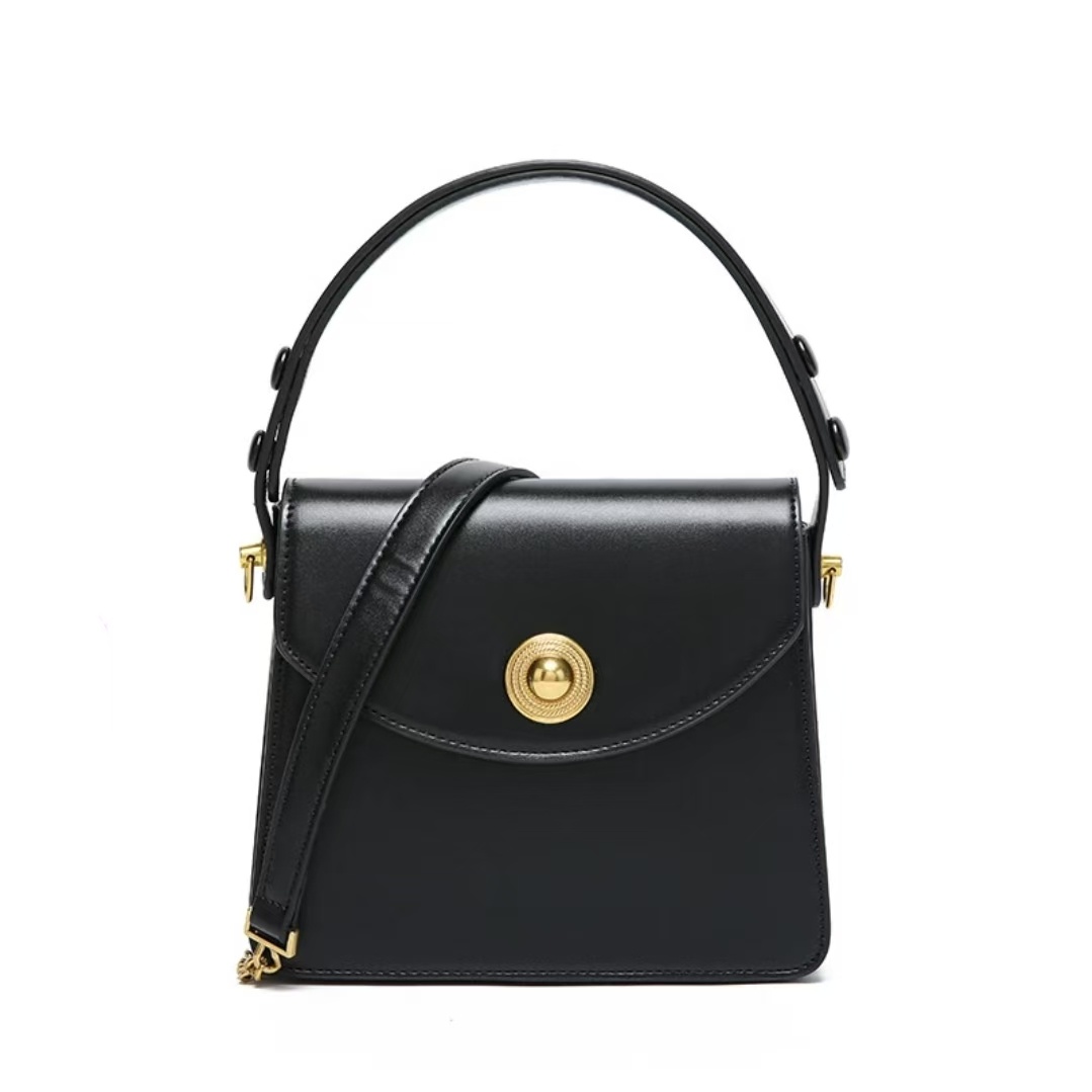 【Tian Yi渠道货】-2025新款轻奢单肩手提斜跨包 1156 黑色