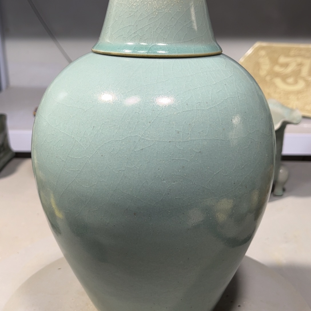 瓶汝窑瓷器品相完美