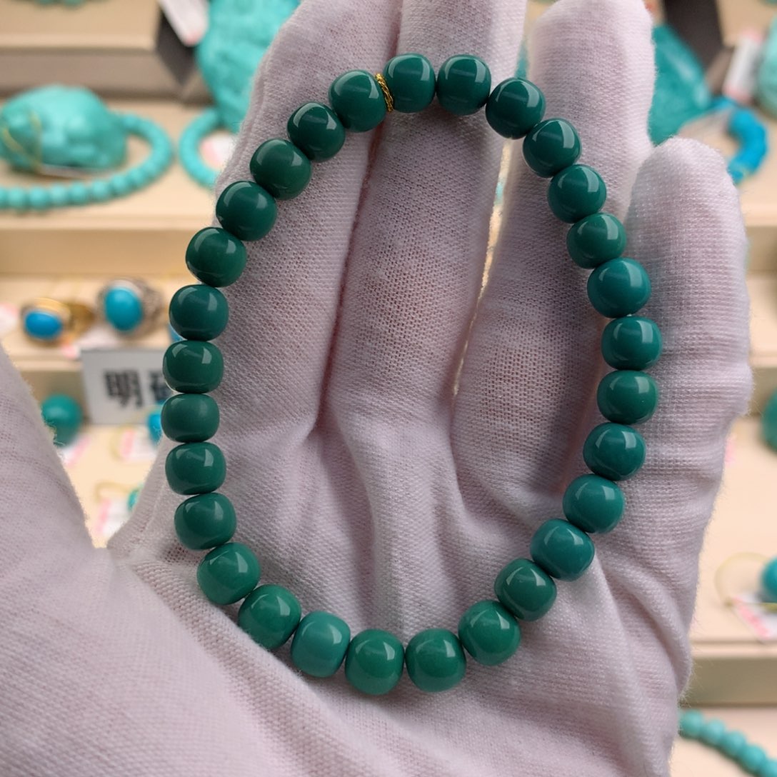 绿松石珠宝奇石未镶嵌L**o