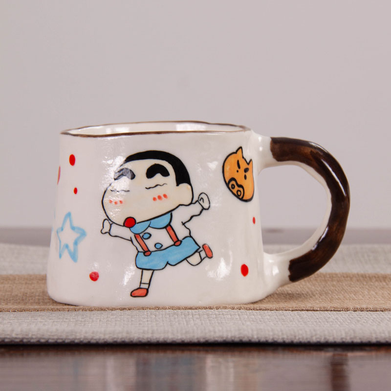 陶泥蜡笔小新马克杯