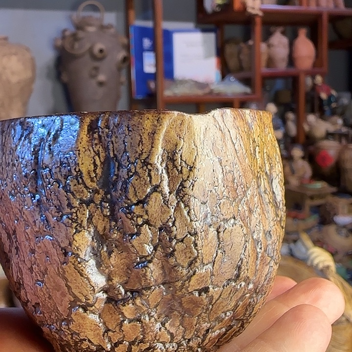 手工腌制陶瓷茶杯