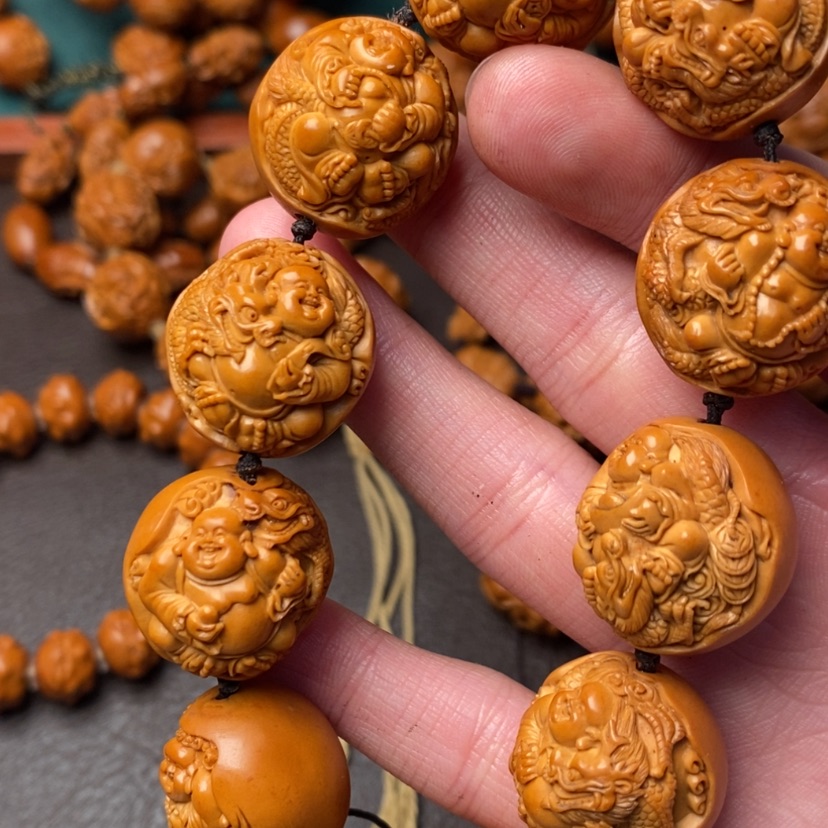 【闪购商品】橄榄核吊坠日**长橄榄核