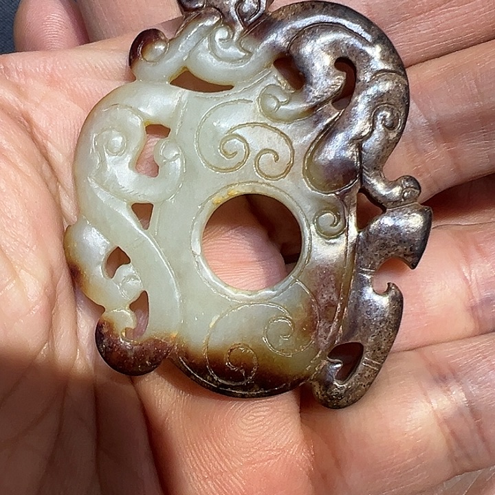 和田玉（糖玉）挂件／手把件未镶嵌