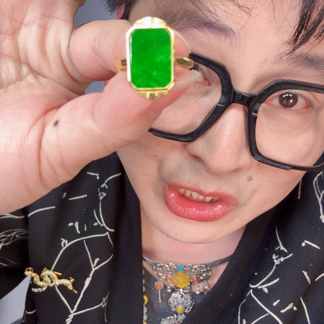 翡翠颈饰未镶嵌一个