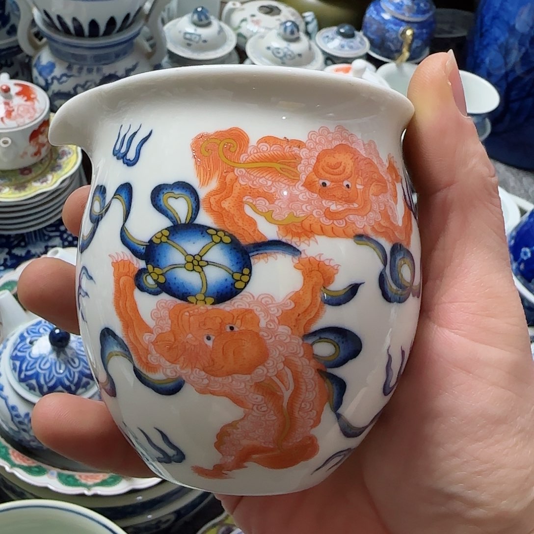 摆件瓷器的工艺技术水平