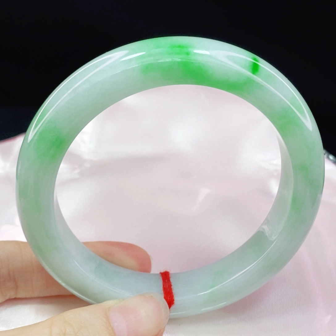 未镶嵌手镯翡翠62.2正圈