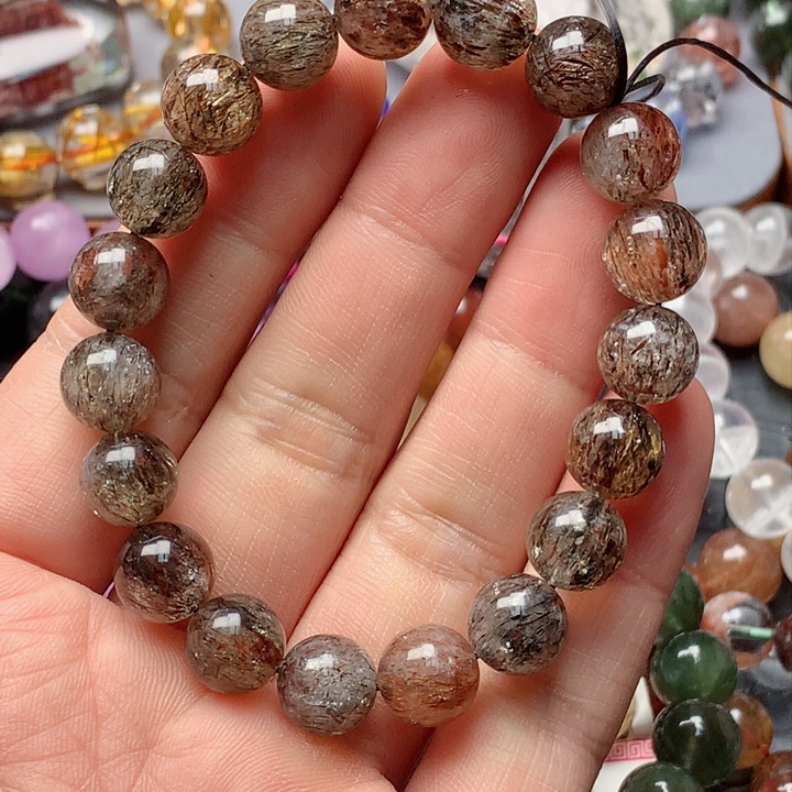 水晶手串未镶嵌天然