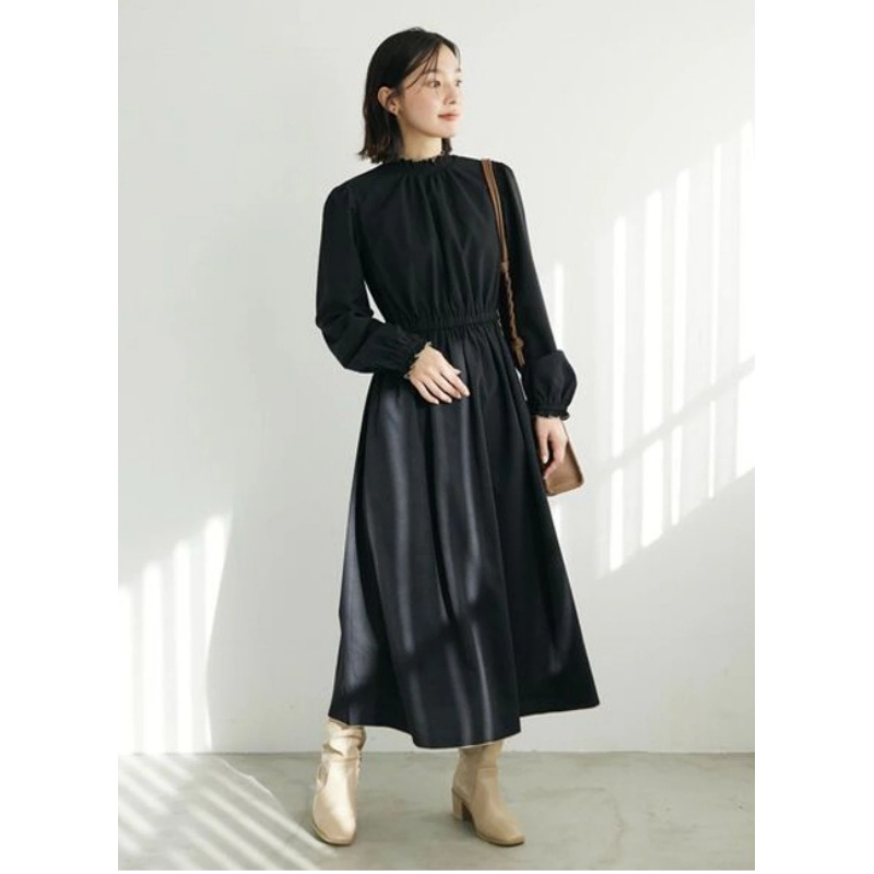 【MonTendre】 G 春季新款 气质显瘦优雅收腰设计感连衣裙