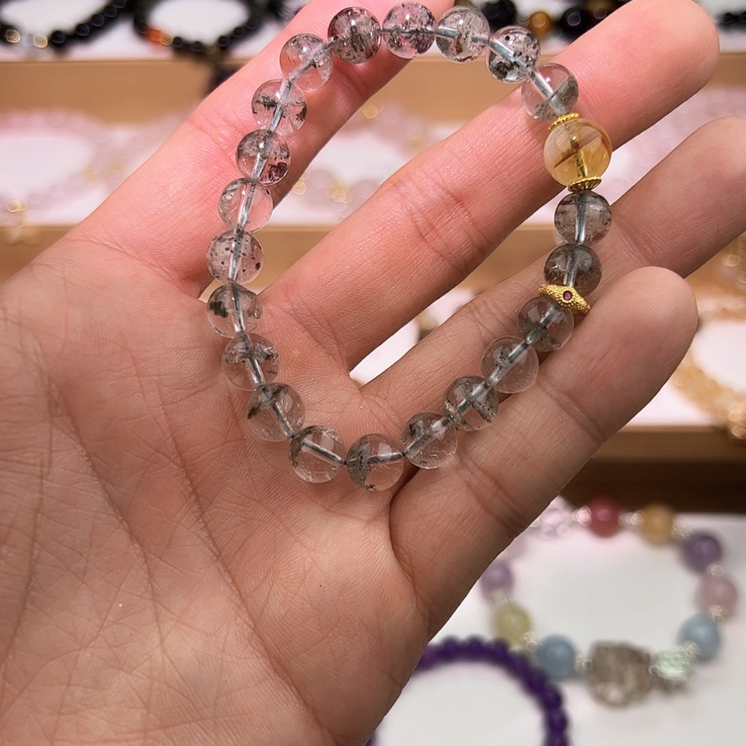 水晶手串未镶嵌手串