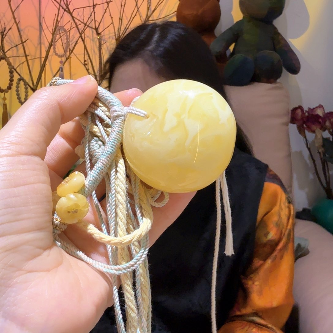 蜜蜡颈饰未镶嵌未镶嵌