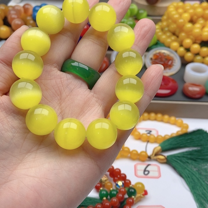 【闪购商品】玛瑙/玉髓未镶嵌手链呈*程