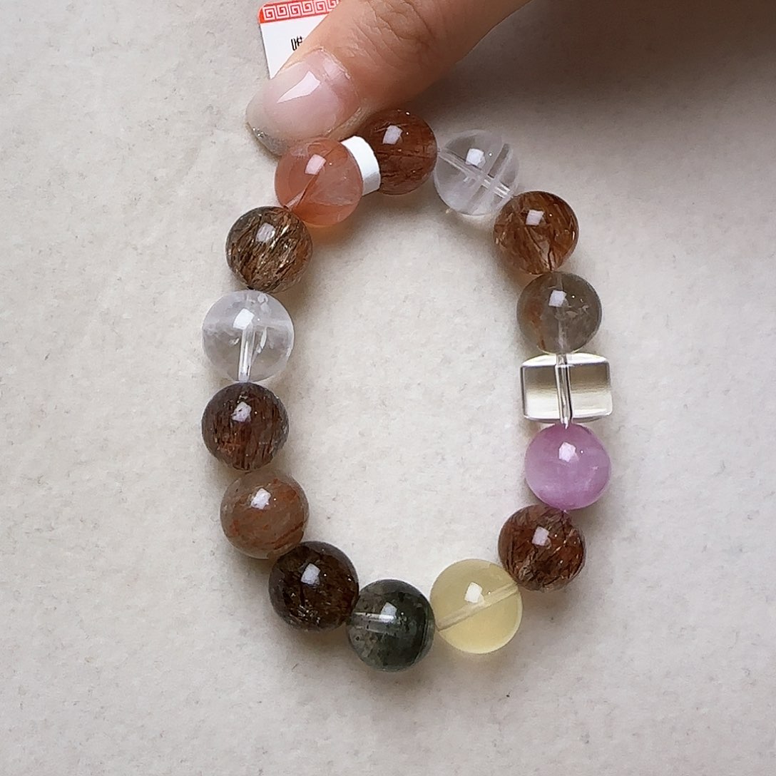 水晶手链未镶嵌清*大气上档次