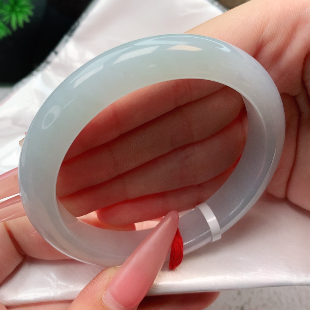 未镶嵌手镯翡翠正圈59