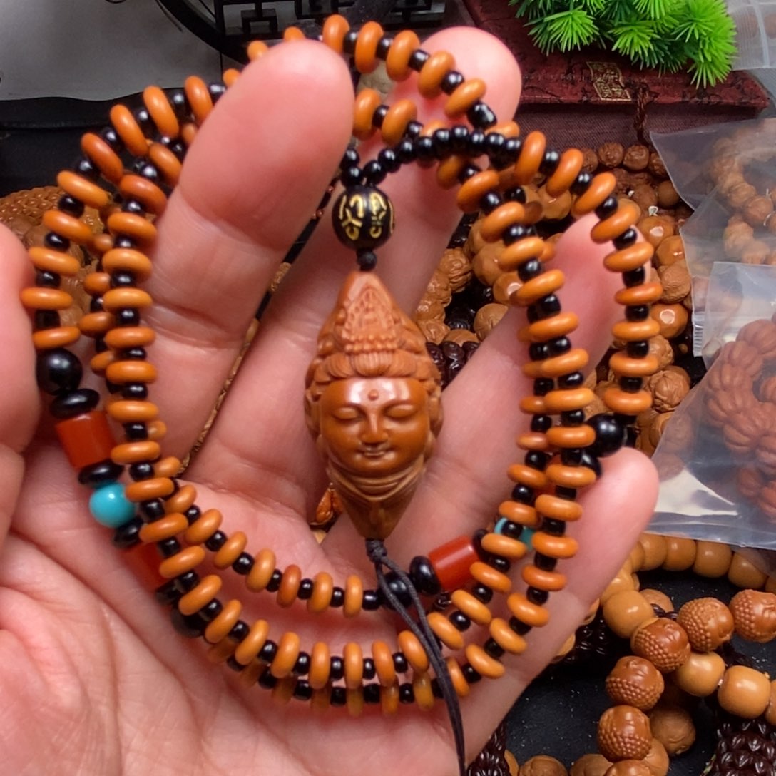 吊坠橄榄核橄榄猴头核桃手串手链项链