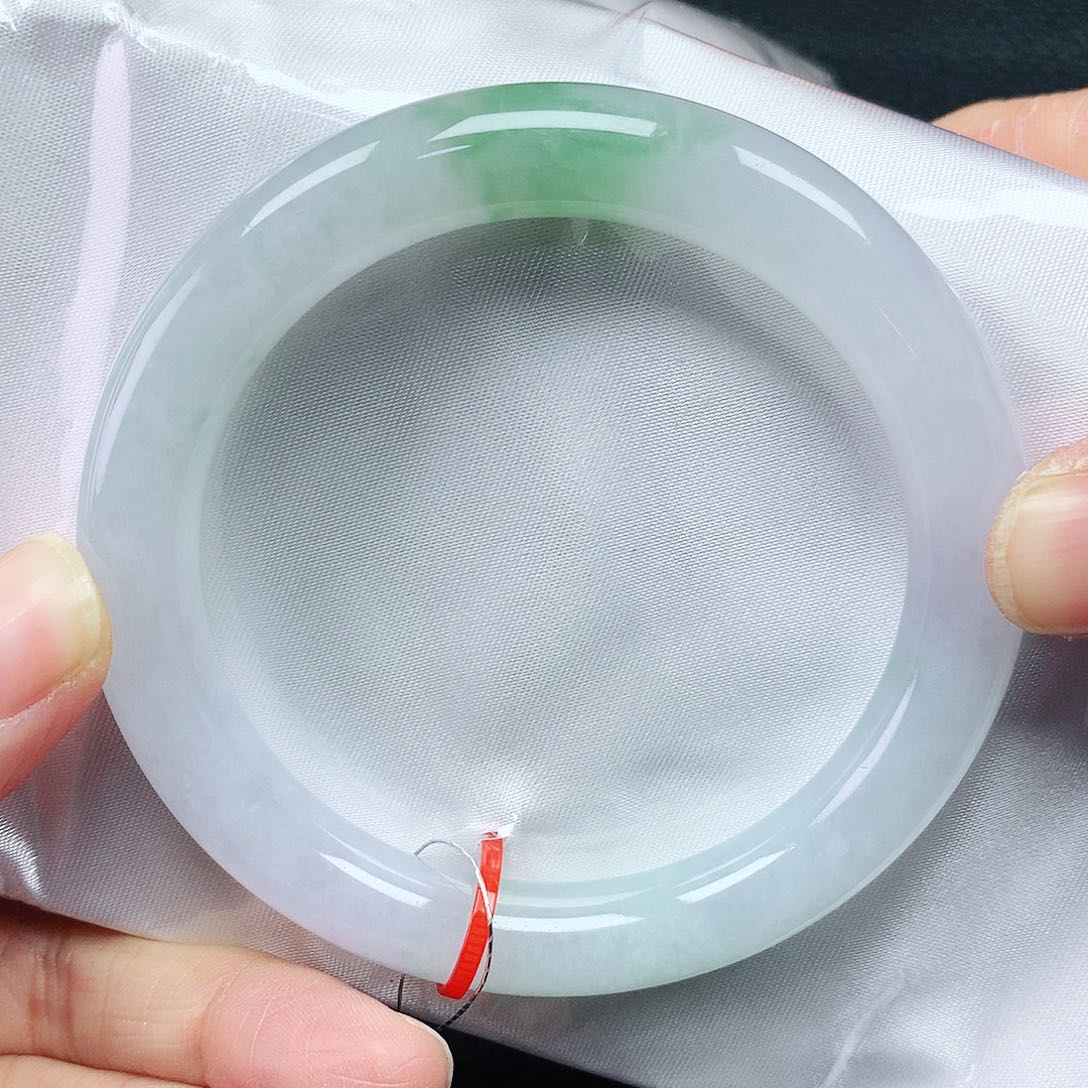 翡翠手镯未镶嵌58胖