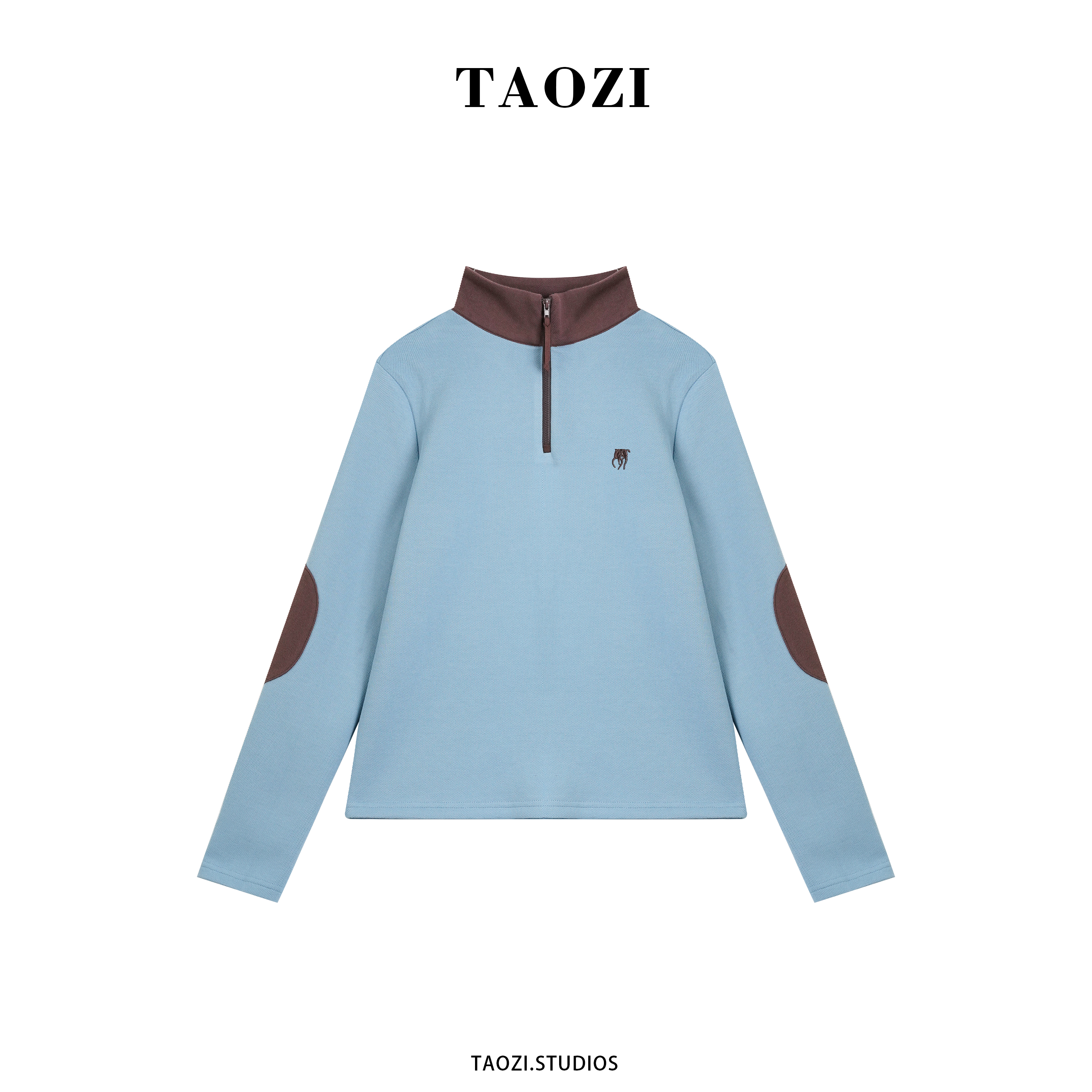 【纹纹】2025秋冬新款百搭简约时尚长袖上衣TZD420