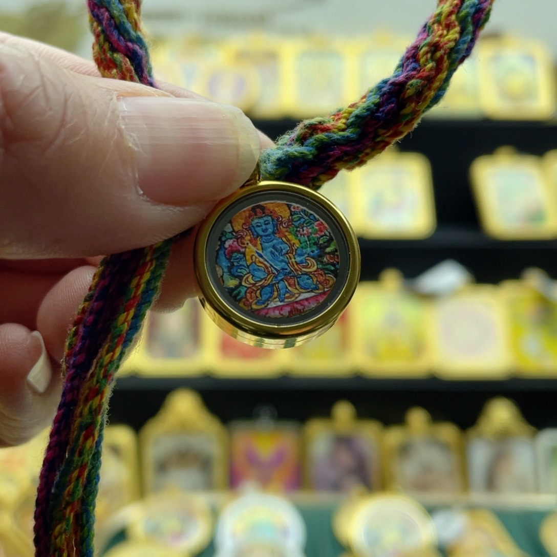 吊坠泽*唐卡的制作方法和技巧第二