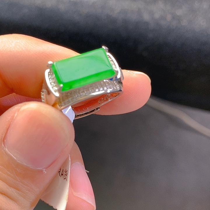 【闪购商品】翡翠颈饰银S925镶嵌翡翠