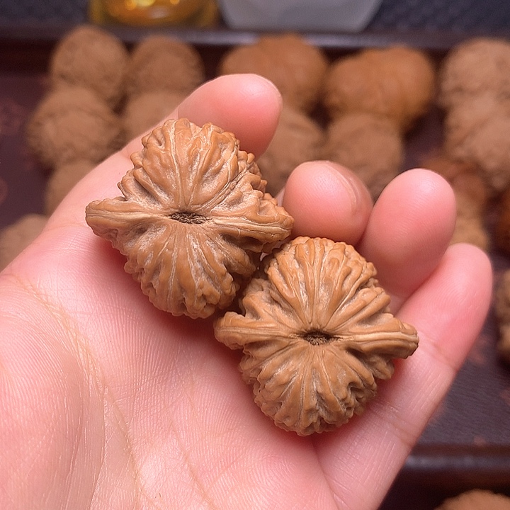 吊坠文玩核桃汉高楼32尺手捻