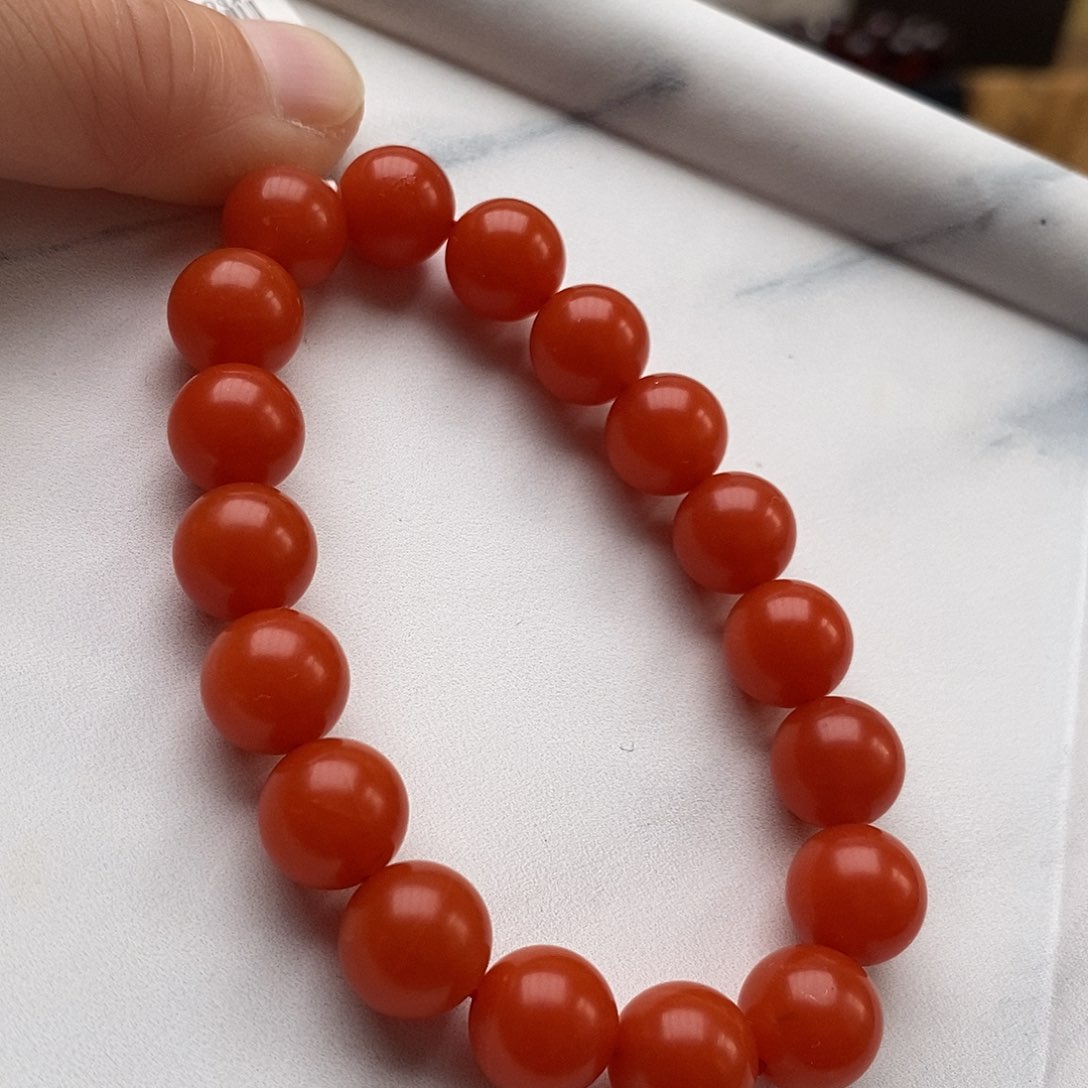 未镶嵌手链南红玛瑙