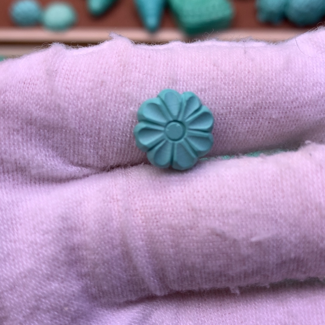 田***圈原生态散珠配珠雏菊卡11.4