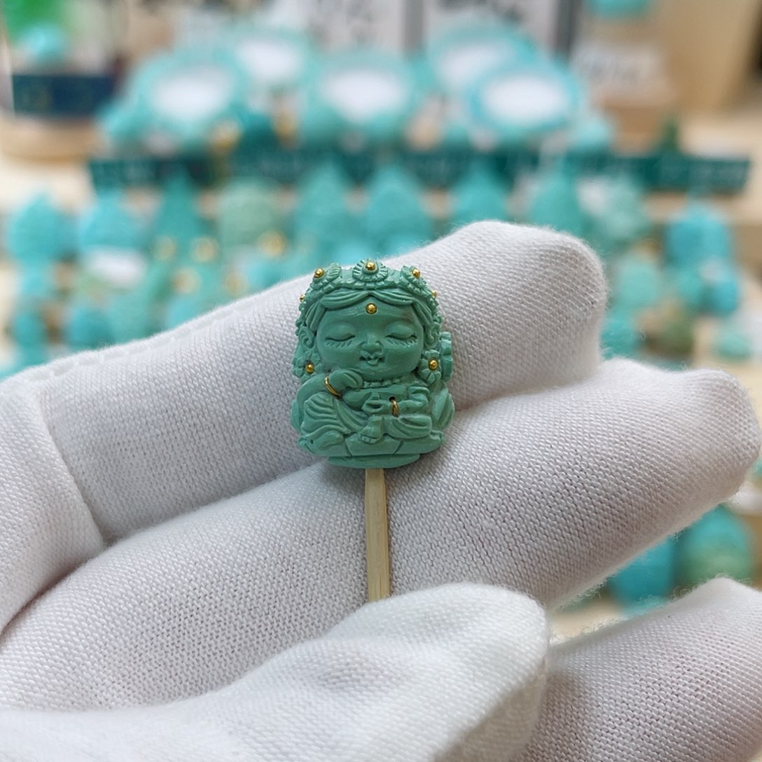 绿松石珠宝奇石未镶嵌