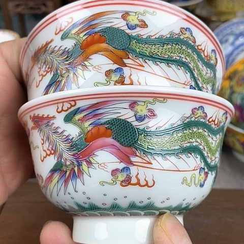 景德镇陶瓷藏式茶碗