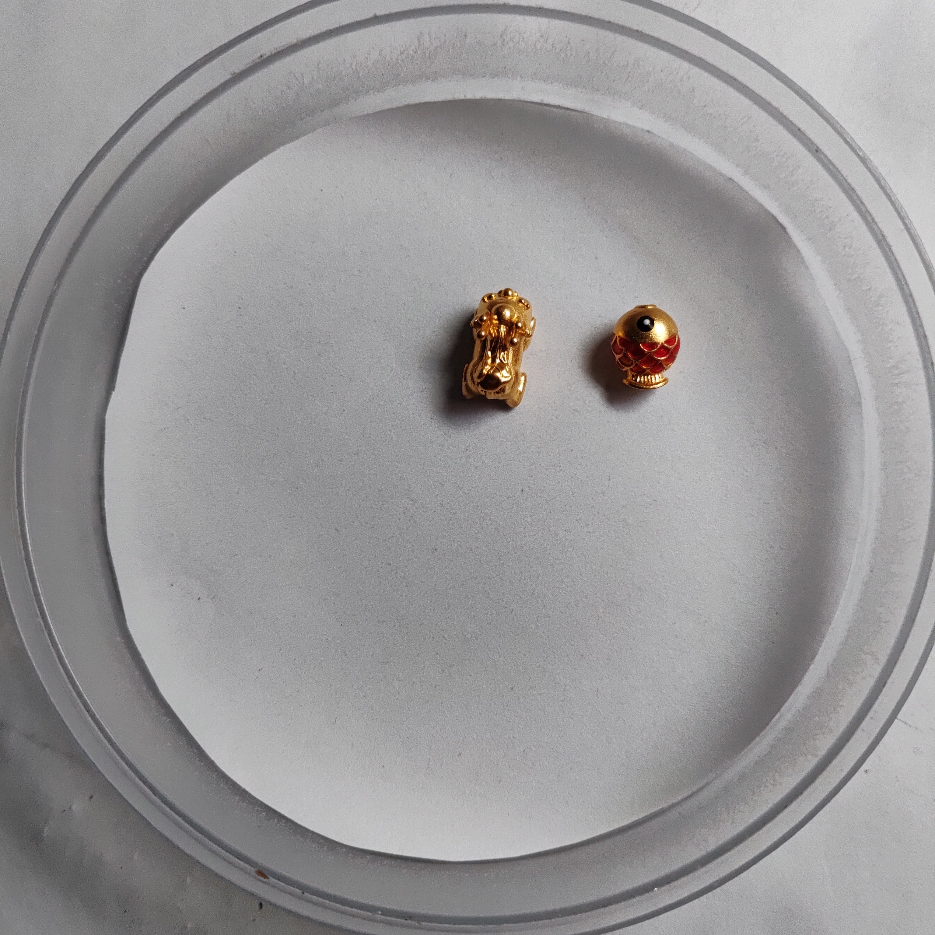 金元宝足金999貔貅珠子首饰