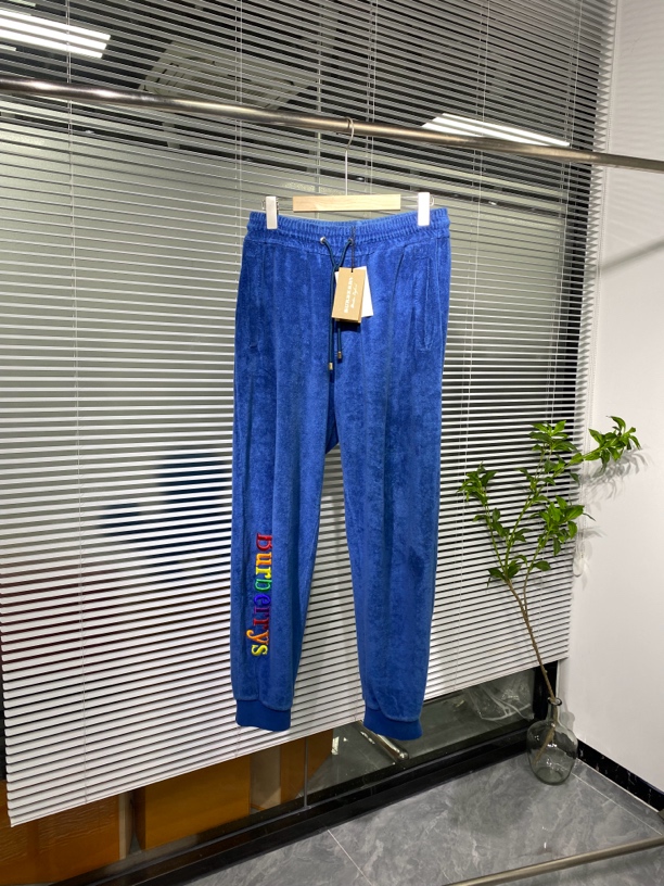 99新 BURBERRY/博柏利 卫裤 休闲长裤 彩色字母刺绣 S码 ko1731