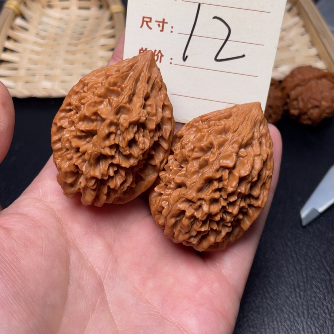 文玩核桃把件招财鼠40尺12
