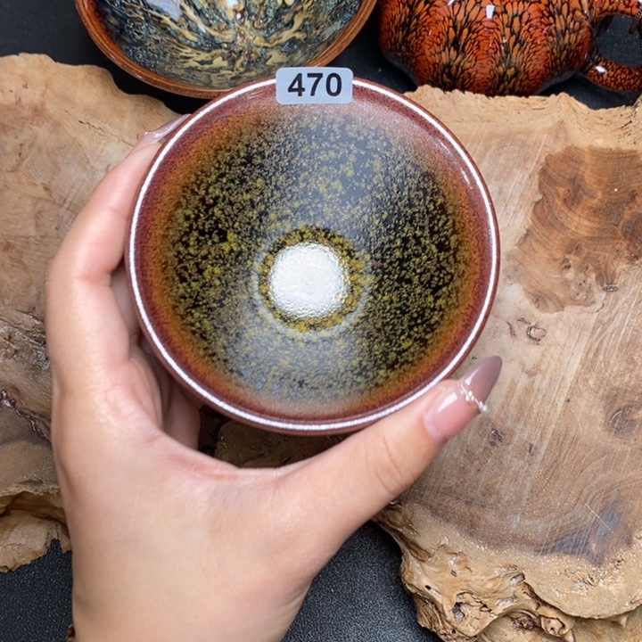 茶盏建窑建盏主人杯470
