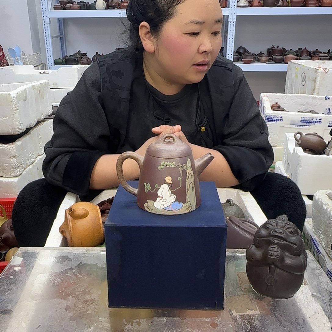 紫砂茶壶宜兴紫砂壶瑕疵处理