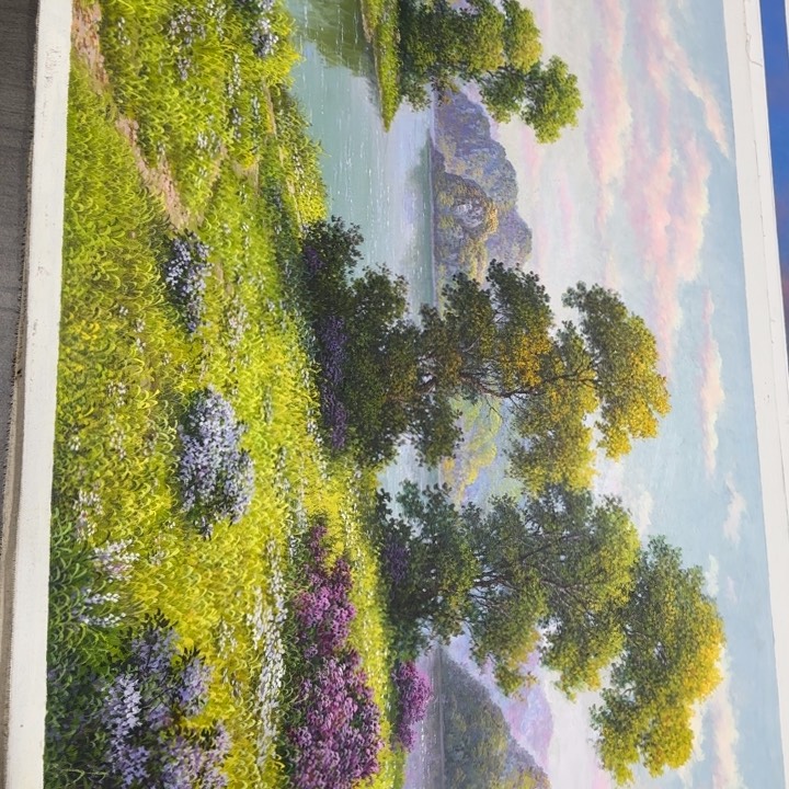 油画花花你可以看得很
