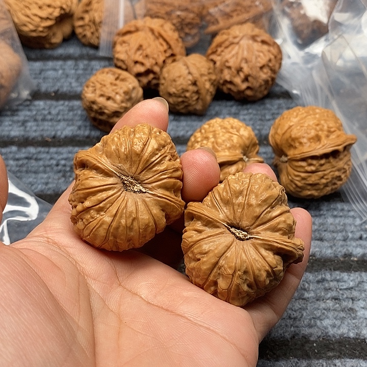 小***样文玩核桃把件全品南瓜41