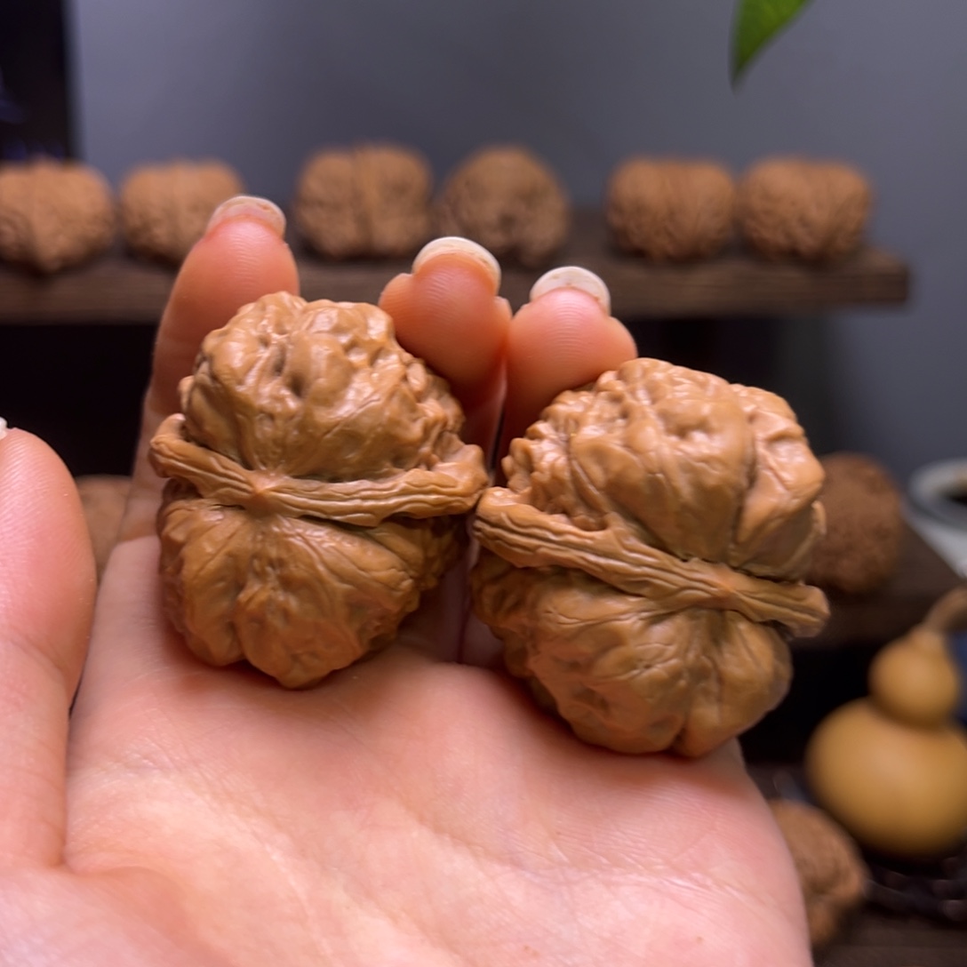 把件文玩核桃s17蛙