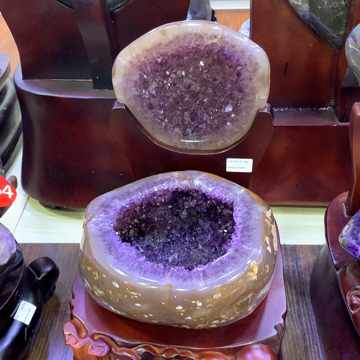 紫晶大型摆件（非配饰）未镶嵌